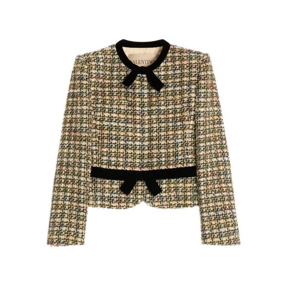 Valentino Women Wool Tweed Jacket